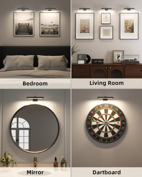 EZVALO picture light damage-free mount ideal for renters and flexible spaces.