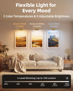 EZVALO ideal for gallery, photos, mirrors in living spaces