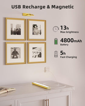 EZVALO USB C charging gold light convenient charging on the go