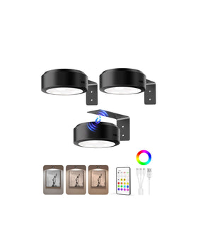 EZVALO Picture Light showing battery life for long-lasting frame illumination