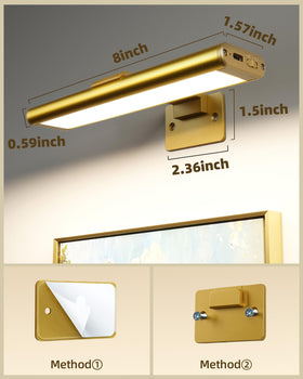 EZVALO Picture Light rechargeable 2400mAh battery powers long sessions without battery swaps.