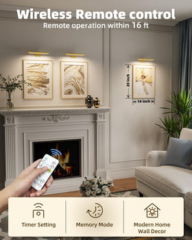 EZVALO remote control in use for convenient dimming and color temp adjustment.