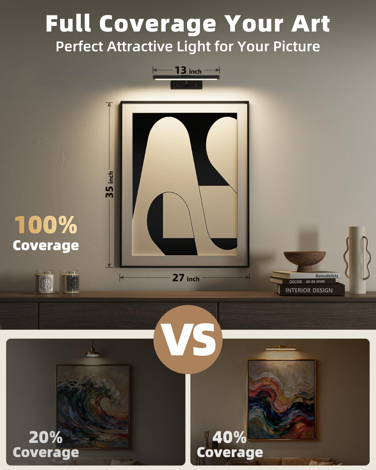 EZVALO rechargeable 4800mAh battery powers long lighting sessions for art.