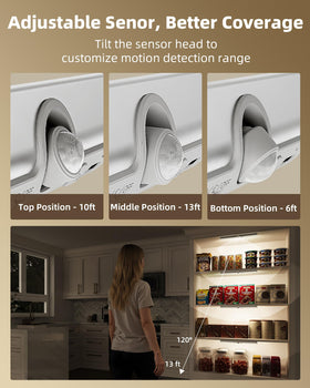 EZVALO rechargeable closet light with USB-C charging for quick use.