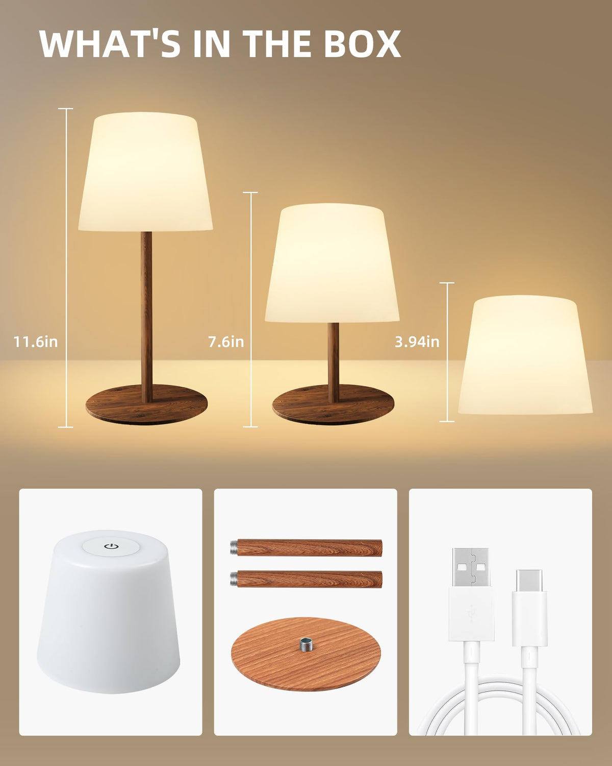 EZVALO Non-slip base keeps the lamp steady on wet surfaces.