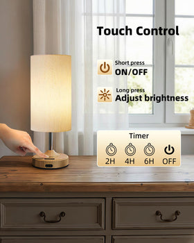 EZVALO rechargeable battery-powered lamp for cordless convenience.
