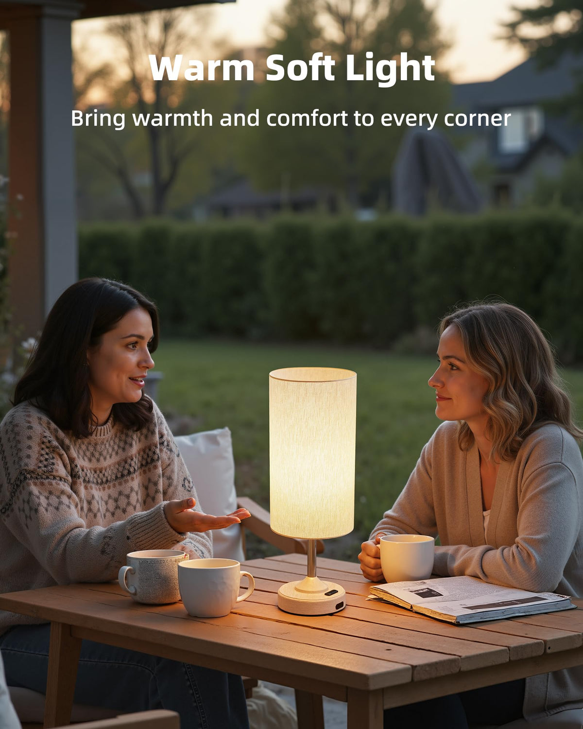 EZVALO lamp with timer for automatic room lighting when needed.