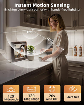 EZVALO three-color-temperature control for warm to cool task lighting