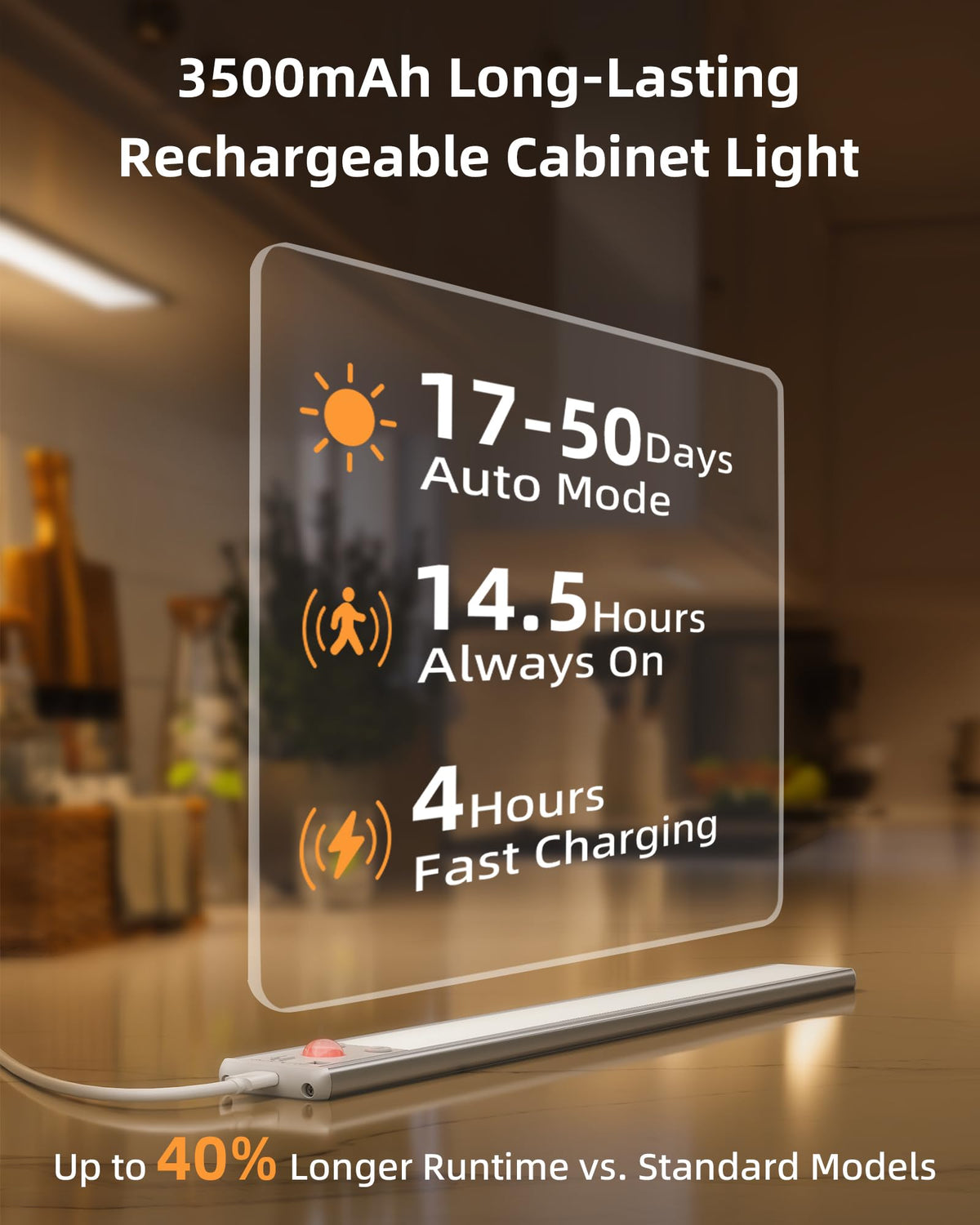EZVALO three-color temperatures for warm, natural, and cool lighting.