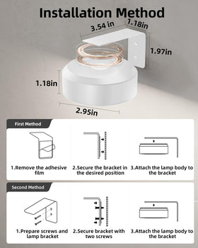 EZVALO three-pack lighting set for multiple frames