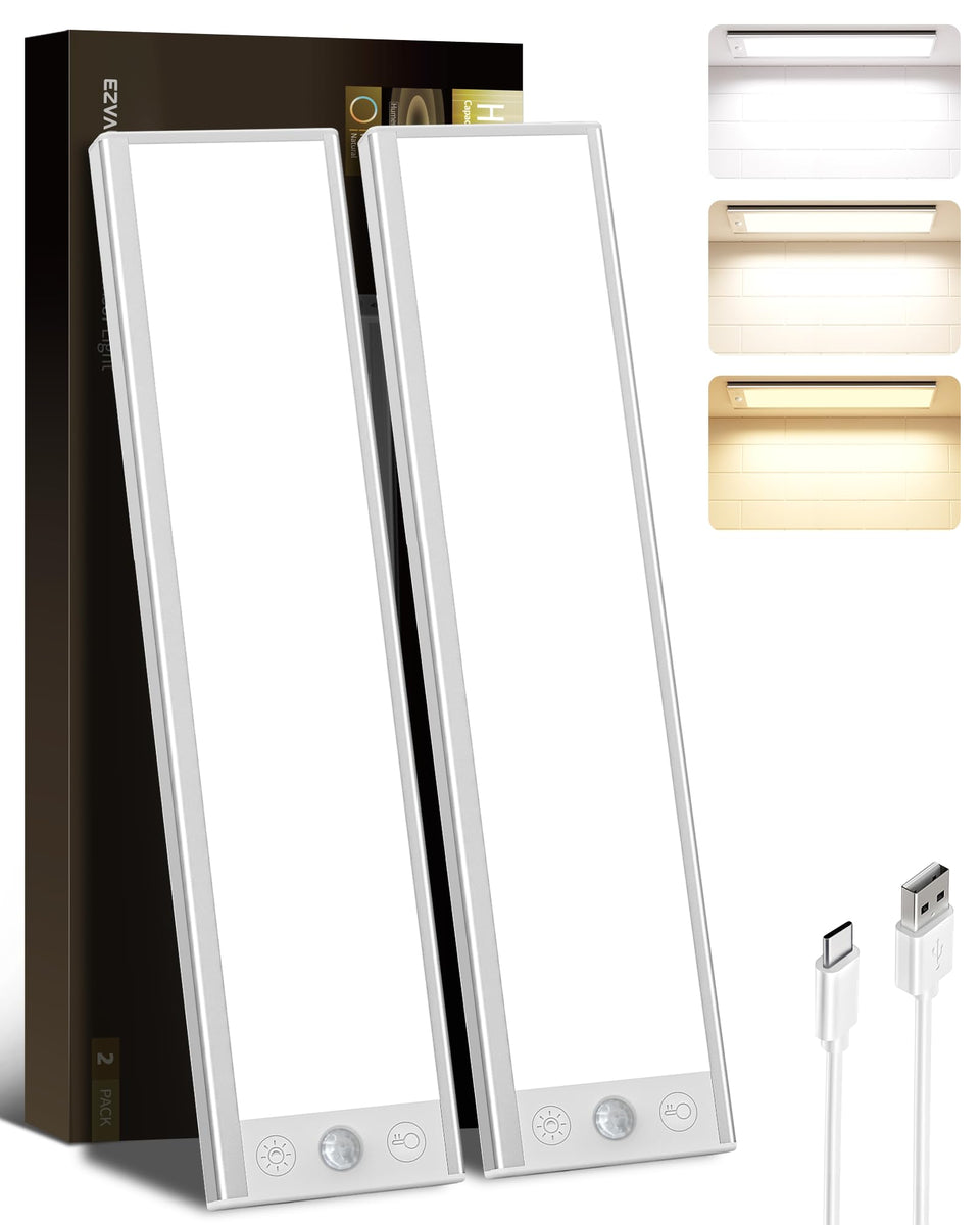 EZVALO under-cabinet light with 250lm output for bright kitchen tasks.
