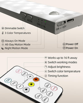 EZVALO remote with memory recalls last settings for convenience