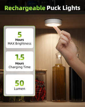 EZVALO under-cabinet light with dimmable brightness for precise task lighting.