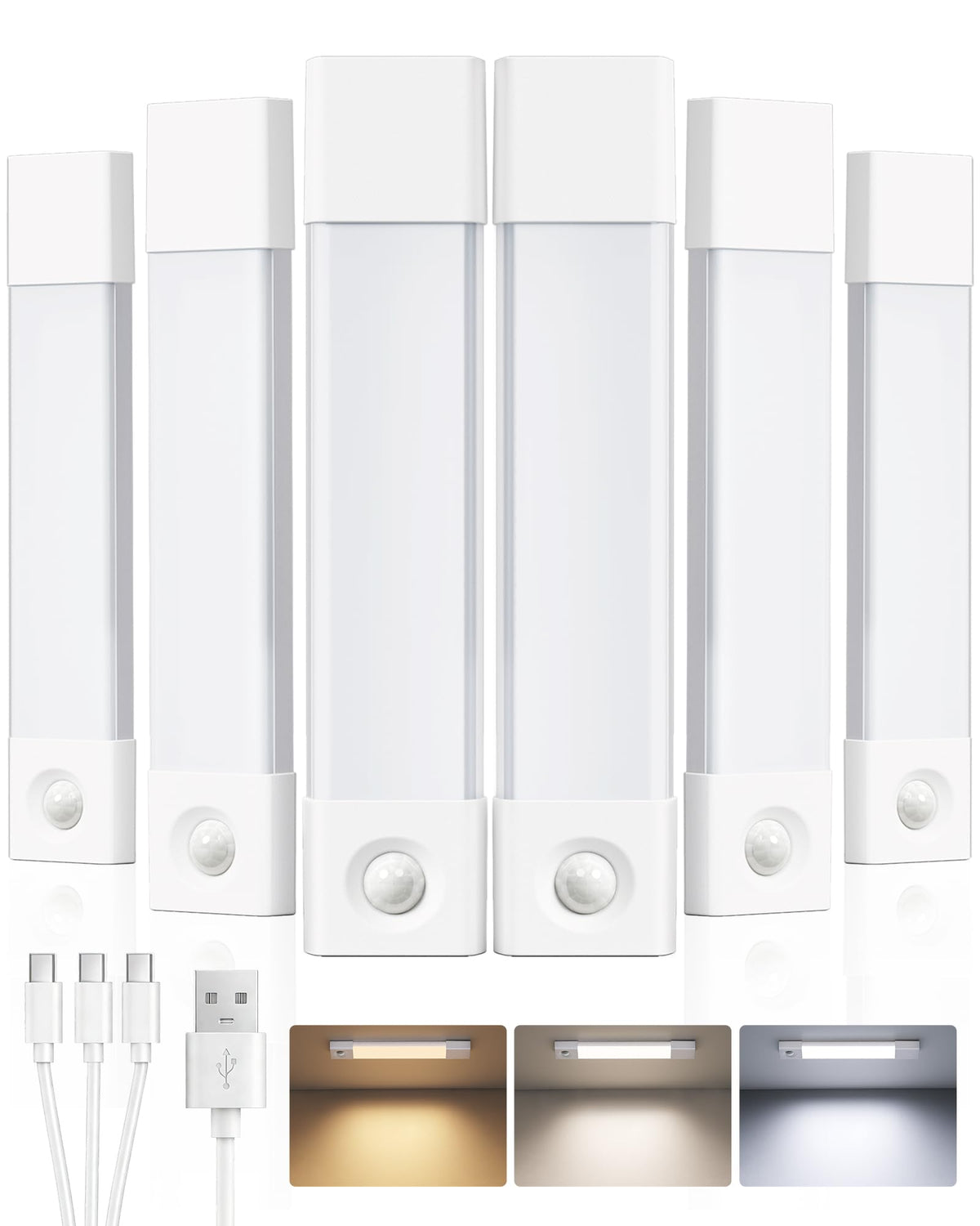 EZVALO under-cabinet light with motion sensor glows softly, guiding you safely in dim spaces.