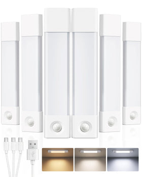 EZVALO under-cabinet light with motion sensor glows softly, guiding you safely in dim spaces.