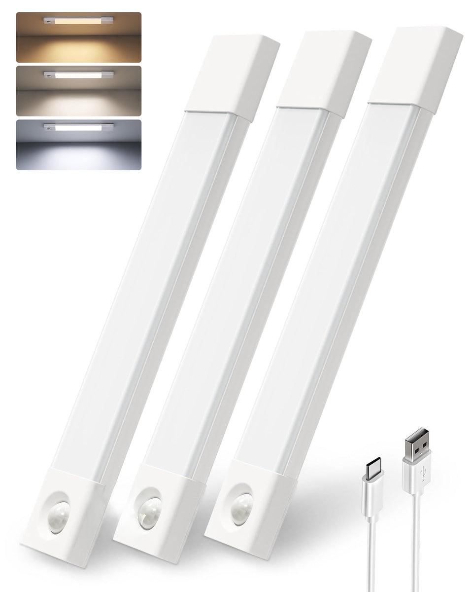 EZVALO under-cabinet light with motion sensor illuminating countertops on demand