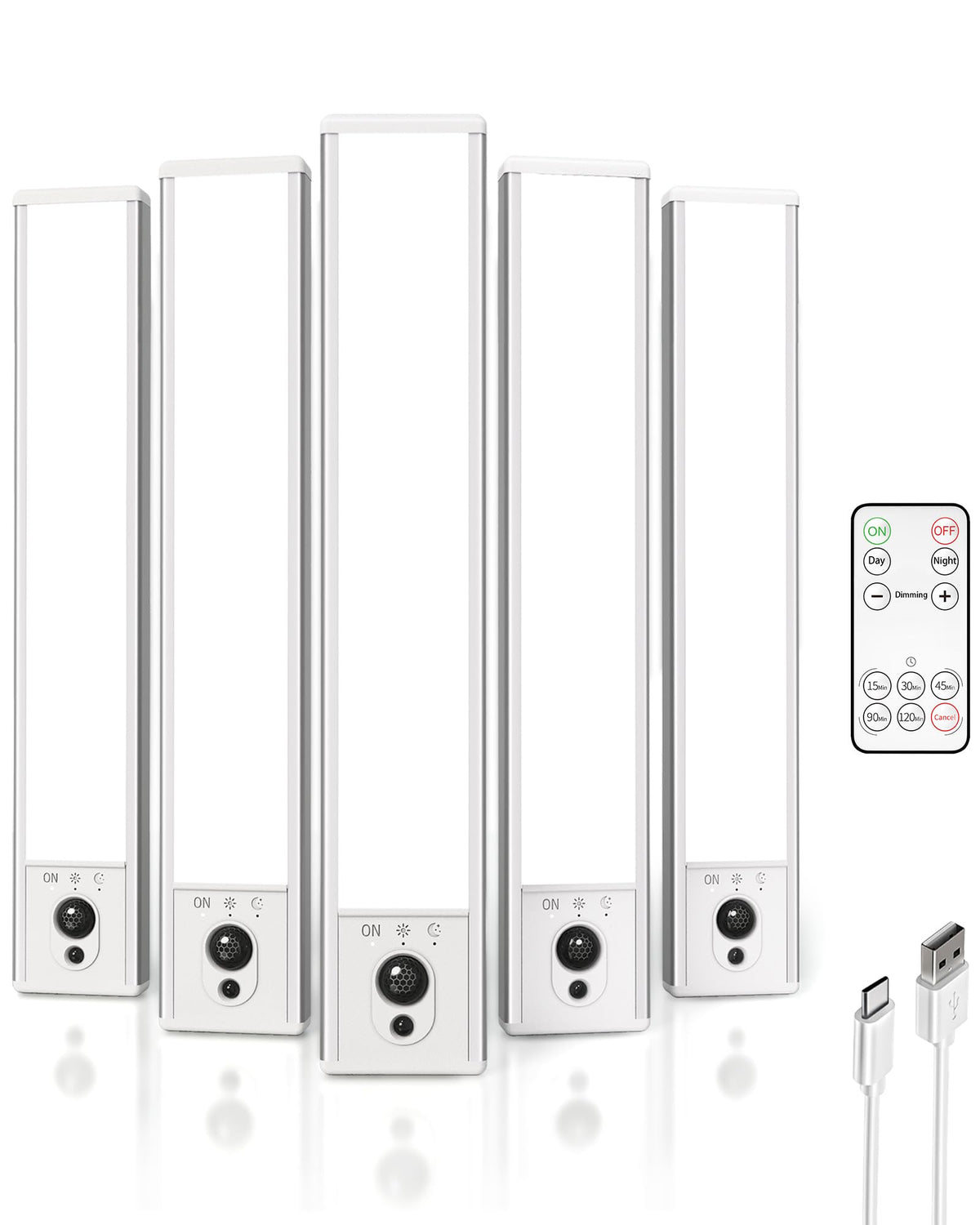 EZVALO under-cabinet light pack: front view for kitchen task lighting