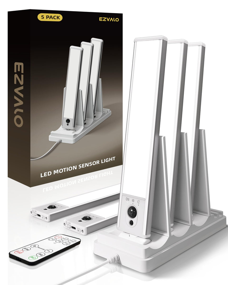 EZVALO under-cabinet lighting with magnetic mount for bright kitchen task lighting
