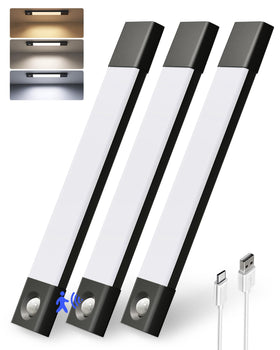 EZVALO under-cabinet lighting with magnetic mount for quick, secure installation.