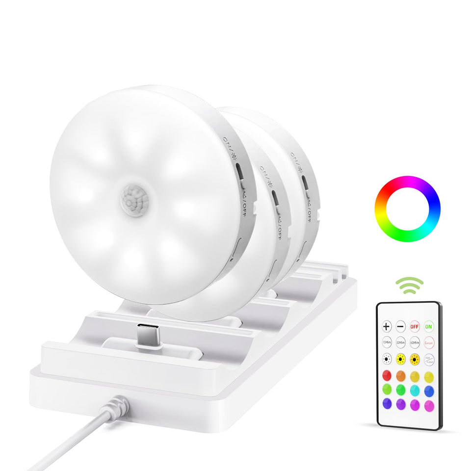 EZVALO under cabinet lighting with remote for kitchens and cabinets.