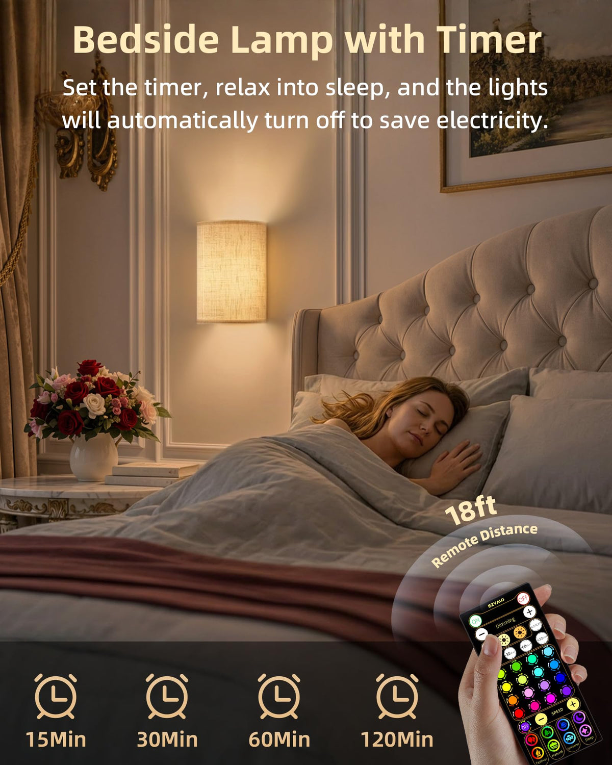 EZVALO dimmable lighting from 20% to 100% for precision.