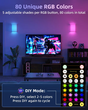 EZVALO memory function recalls last brightness and color.