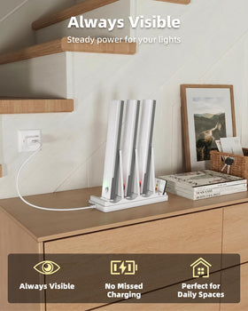 EZVALO wide compatibility for lights under 1.3 inches thick and 12 inches long
