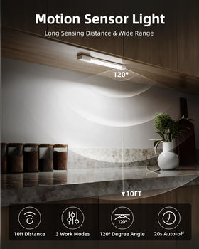 EZVALO wireless closet light rechargeable for clutter-free storage lighting