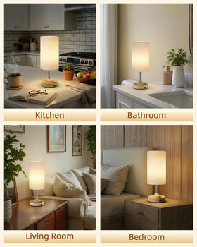 EZVALO wireless LED desk lamp ideal for compact spaces.
