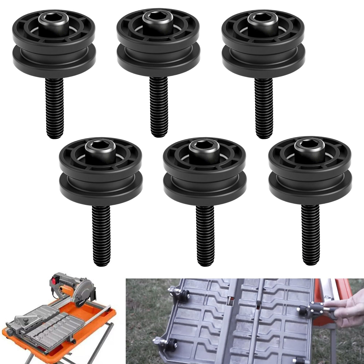 EZYPACK table roller for Ridgid 7-inch saw R4030 improves stability during cuts