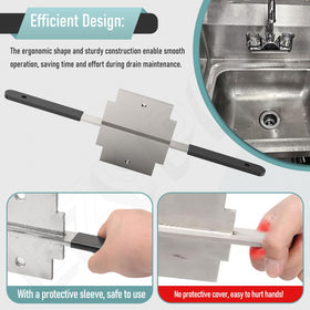 EZYPAK professional kitchen tool for reliable drain maintenance on busy days.