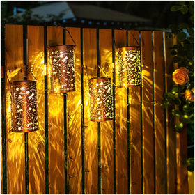 EZTZEN Dragonfly lantern offers soft LED glow for nighttime yard lighting