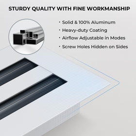 FA-STAR 90-degree airflow channel delivers maximum airflow with lower noise