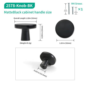FABERHOM round design grip showing smooth operation for furniture