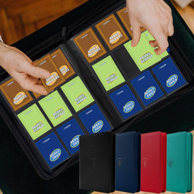 Fabmaker side-loading pockets ease insertion and reduce spills