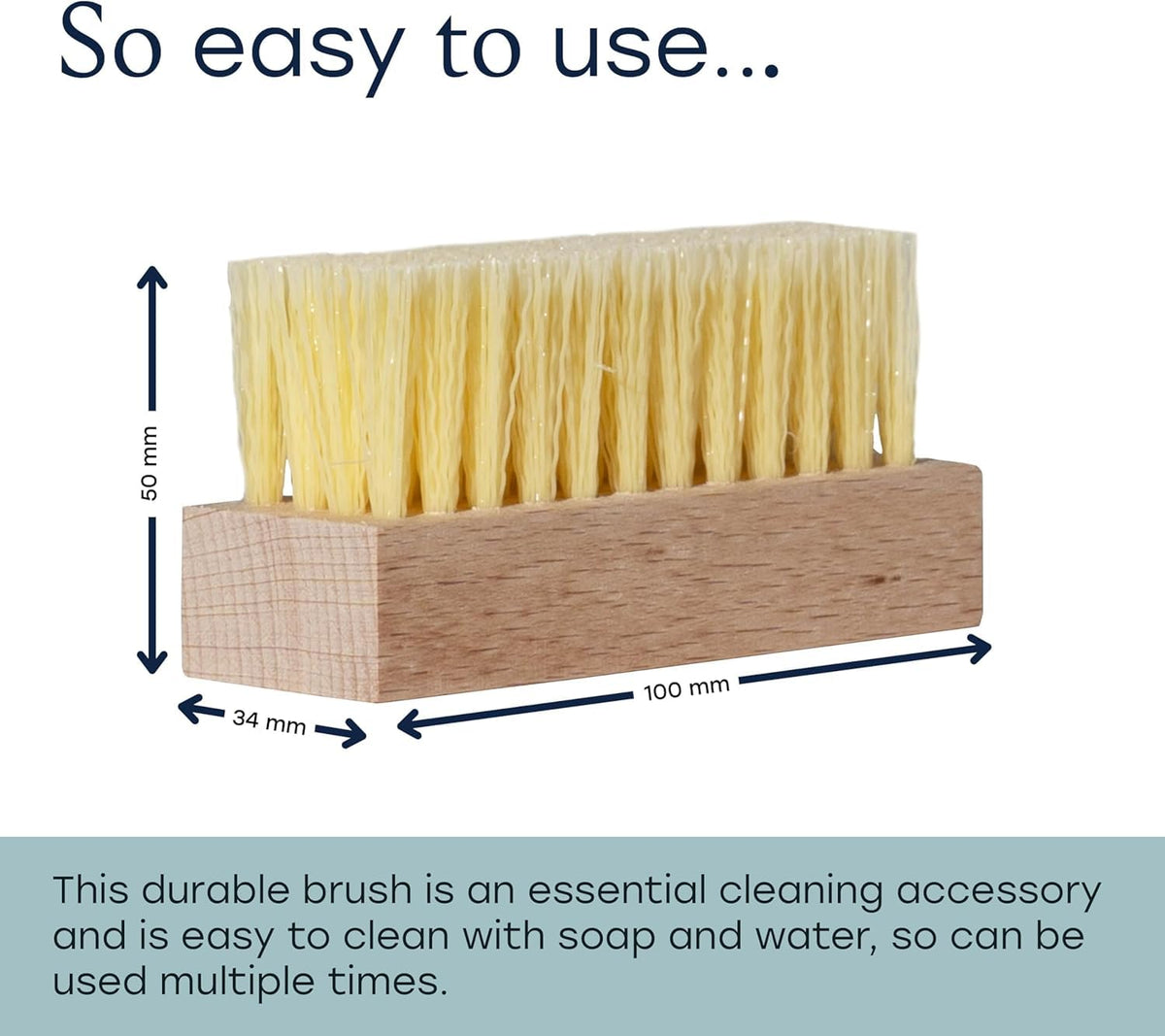Fabricoat wooden-handle design for comfortable grip during projects