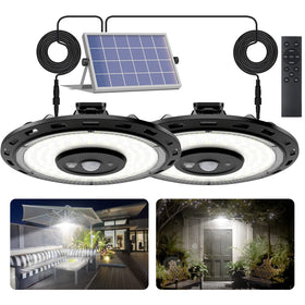 FabStyl solar light with rotation design for even outdoor illumination