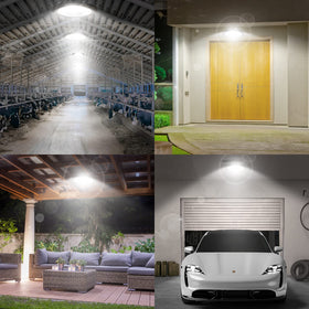 FabStyl solar light can be wall or roof mounted for versatile setup