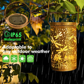 Fabuday outdoor porch decor lantern hanging from tree or hook