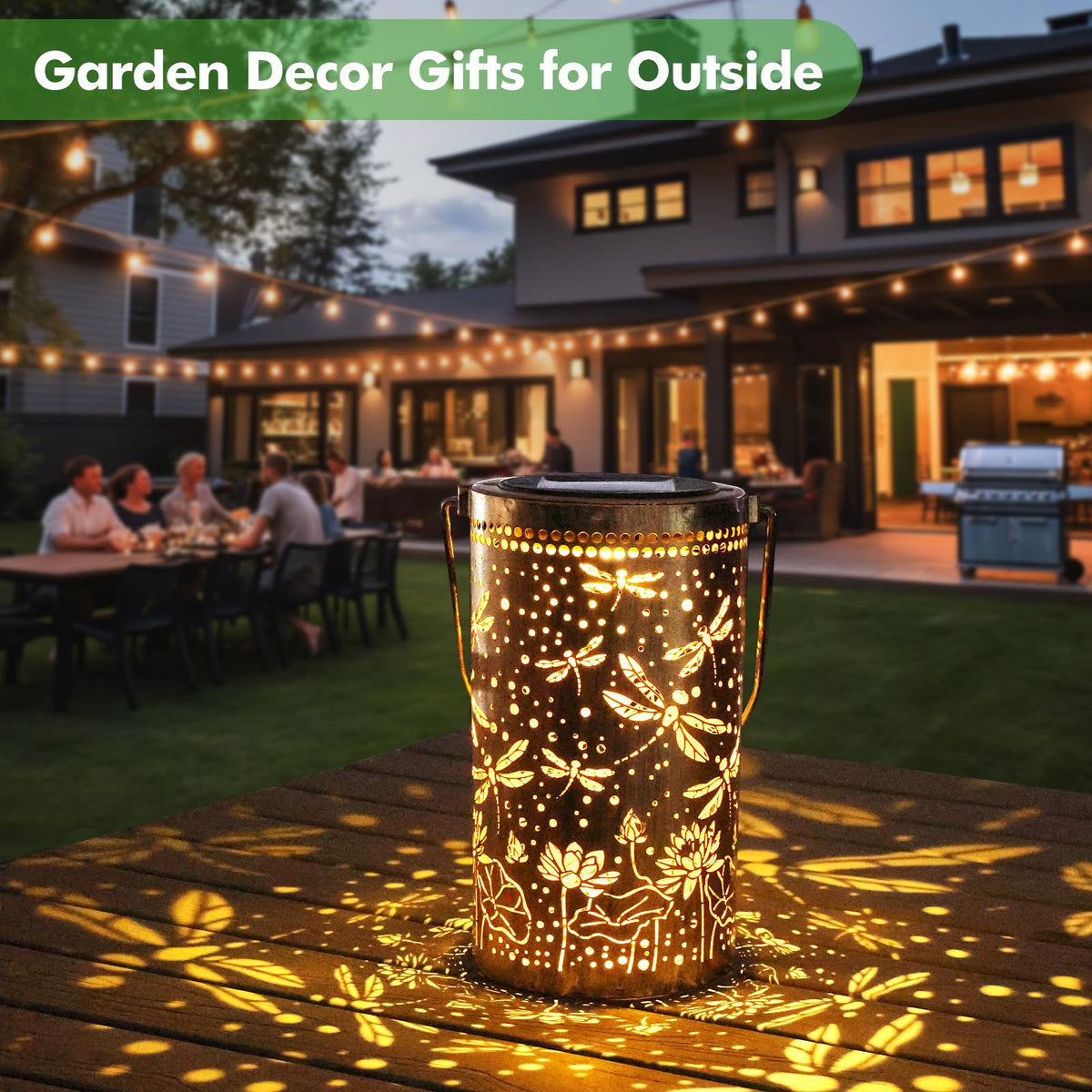 Fabuday weatherproof metal IP65 lantern withstands rain