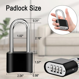 Faburo outdoor waterproof padlock designed for weather-prone sheds and fences.