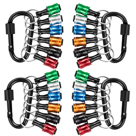 FACAINCXS Bit Holder Keychain 24pc front view emphasizes portability and organization