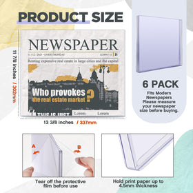Faccito six-pack protectors shown from side angle for easy access