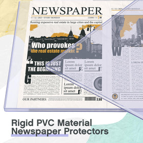 Faccito archival sleeve protects photos and comics with clarity