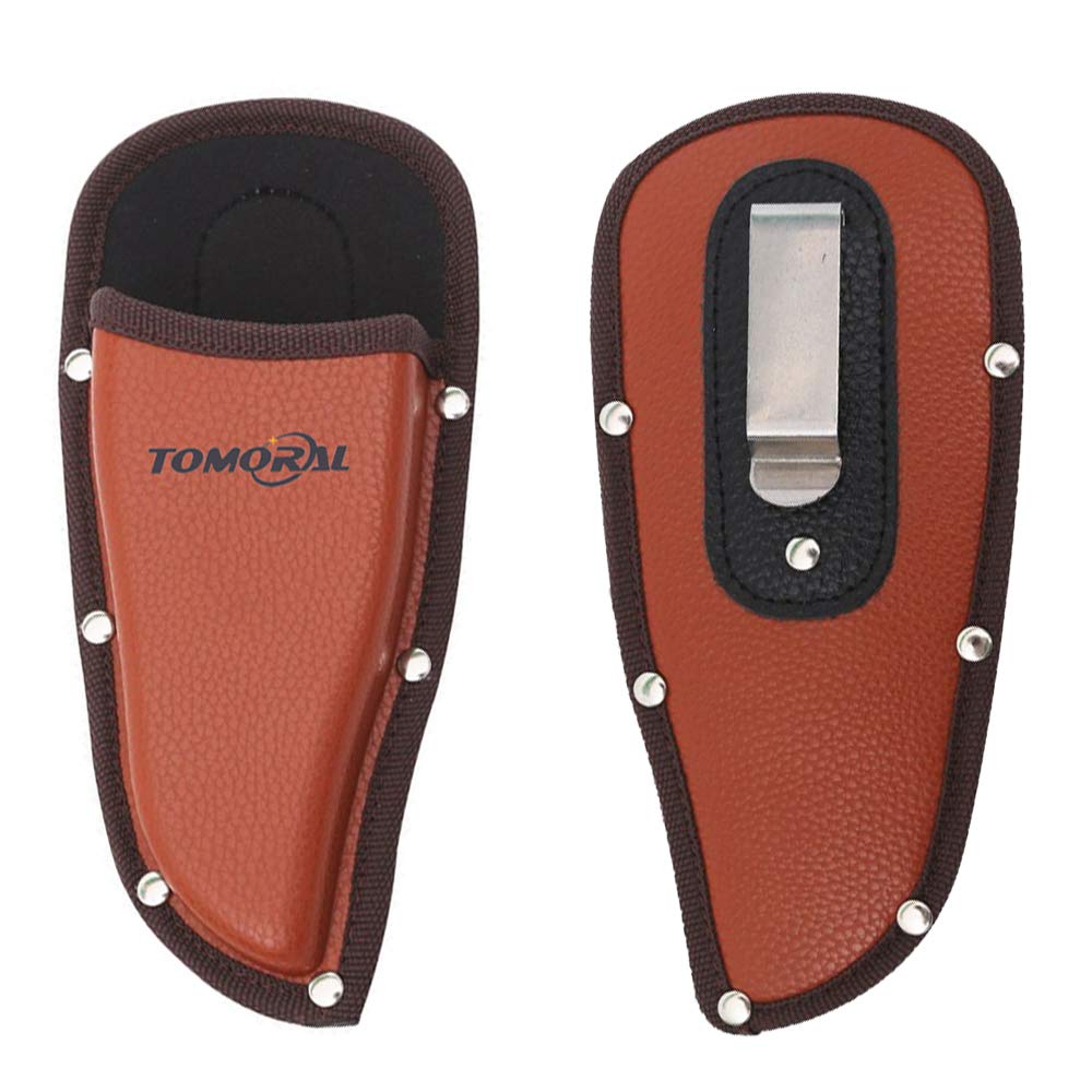 Facecool pruner holster with PU leather for secure belt carry and quick access