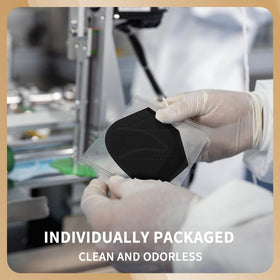 FACEMOON KN95 mask GB2626 certified for enhanced filtration.