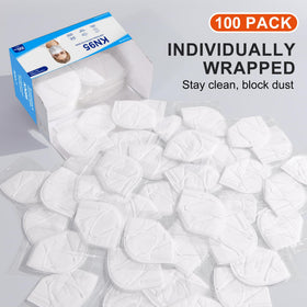 FACEMOON KN95 soft ear loops reduce ear pressure.