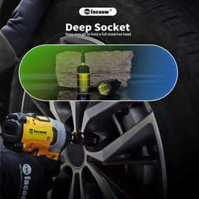 Facoow deep-impact SAE socket set highlights common sizes for quick jobs.