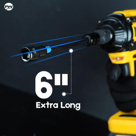 Facoow color-coded drivers improve size identification at a glance.