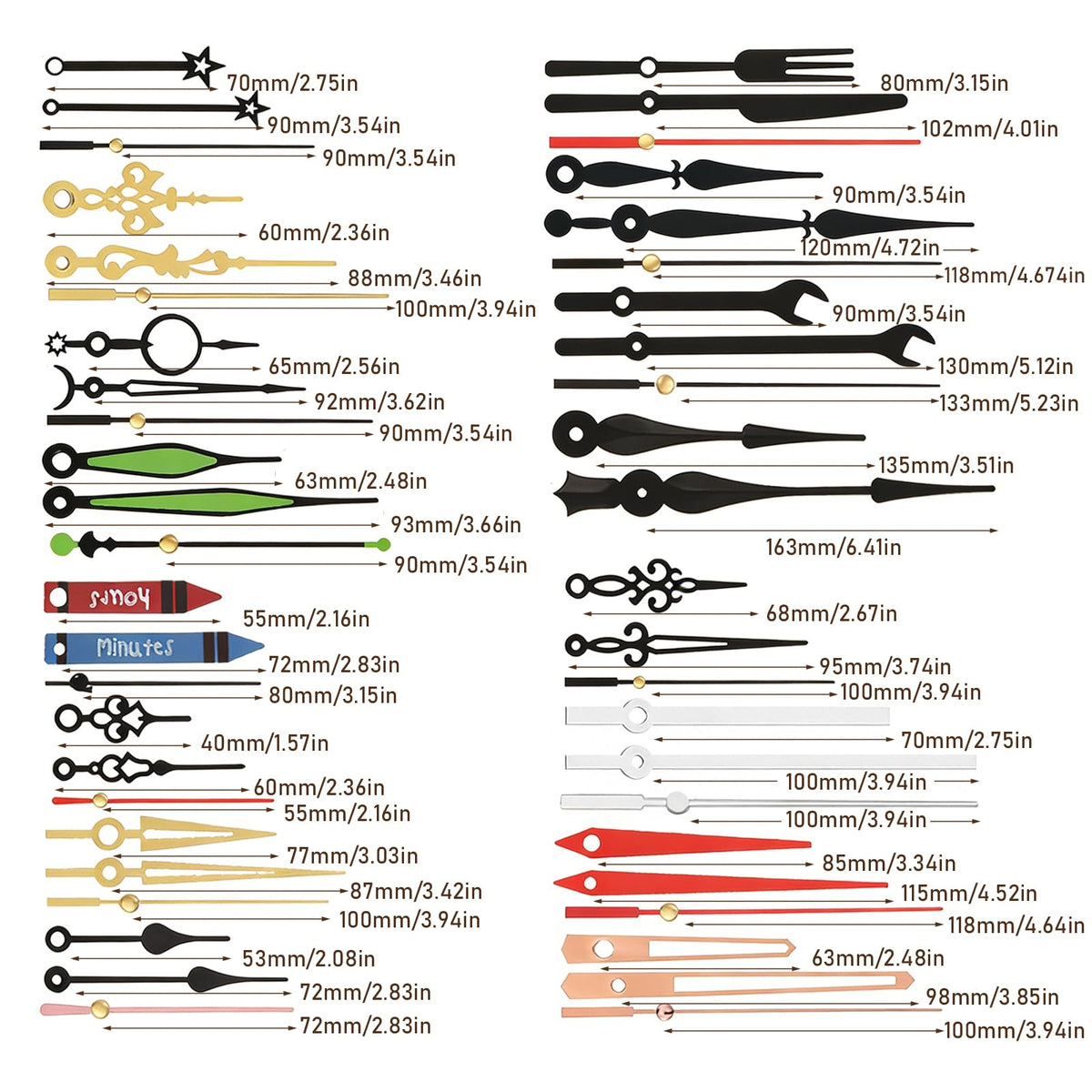 Faculx DIY clock kit supplies ideal for hobbyists and pro restorations.